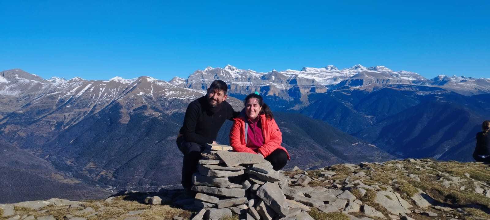 Montaña con novios - Paisaje del Somontano